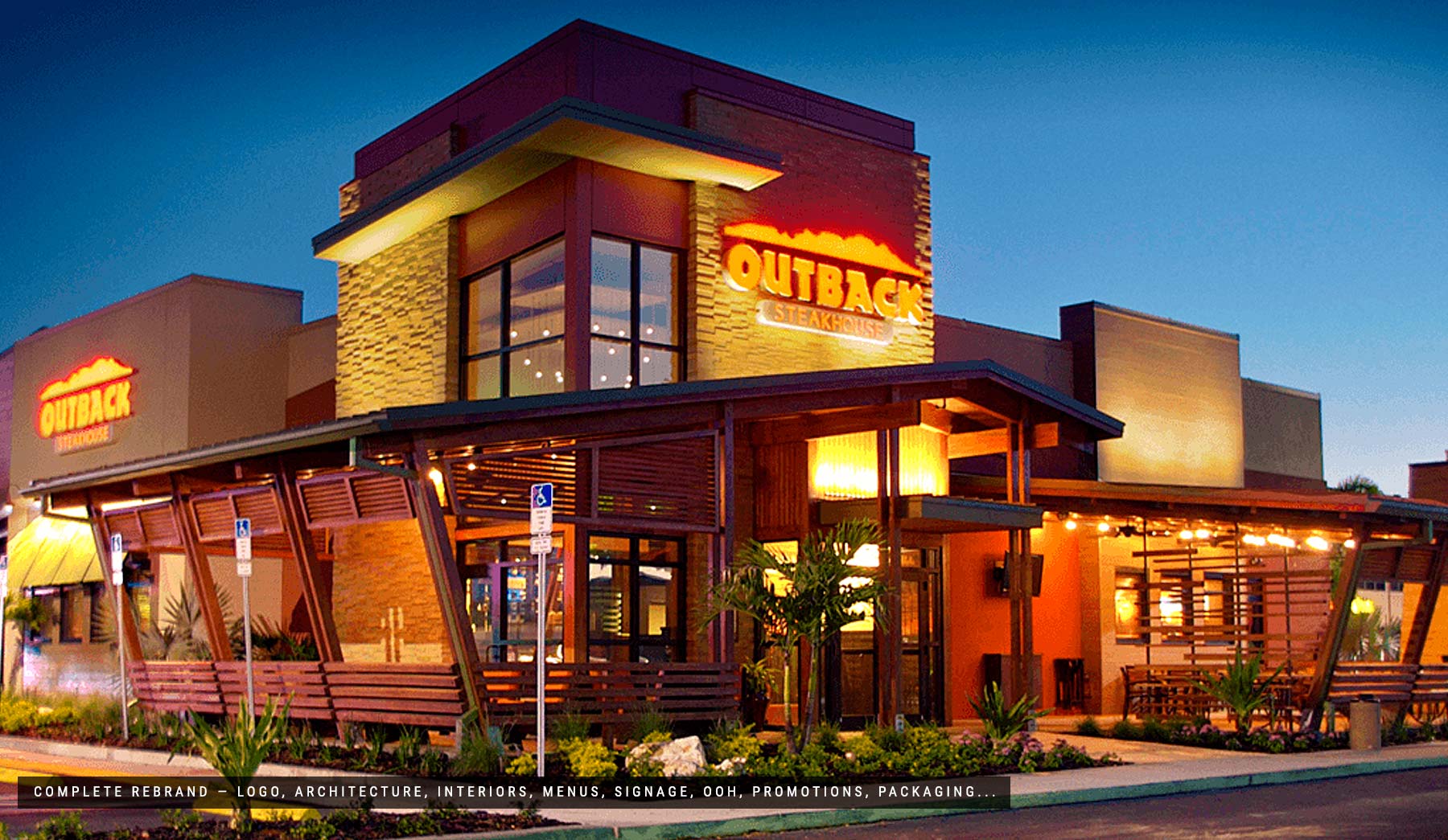 outback steakhouse, rebranding, design, interior design, rebranding, frederic terral,