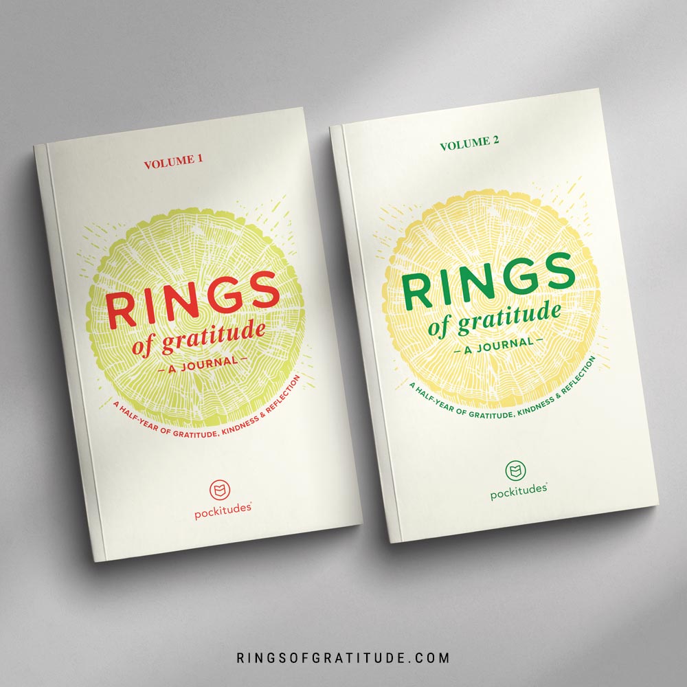 rings of gratitude journals, pockitudes, daily gratitude journal practice